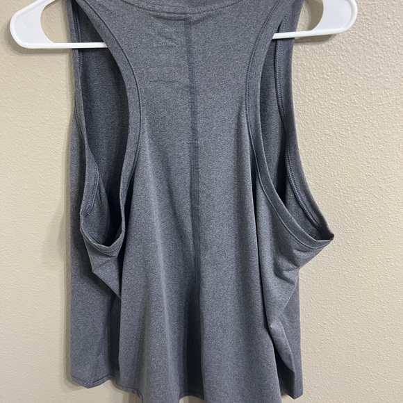 XXL Sleeveless Semi Fit All In Motion Gray Tank Top - Picture 2 of 2